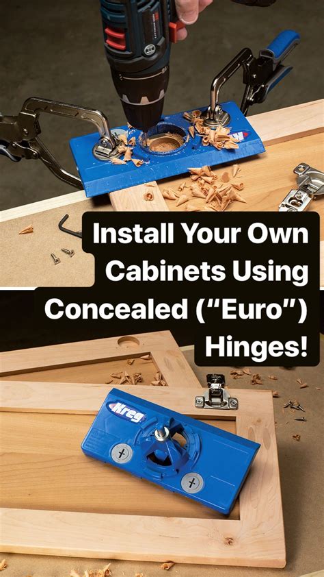 #diy this method requires no jig or template and very minimal tools. Concealed Hinge Jig | Concealed hinges, Home design diy ...