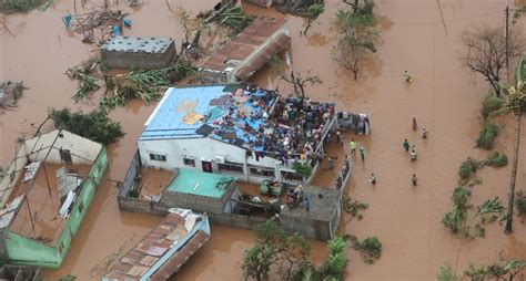 It was born march 4th just off the coast in the very warm. Mozambique Cyclone Idai: Thousands of survivors cling to ...