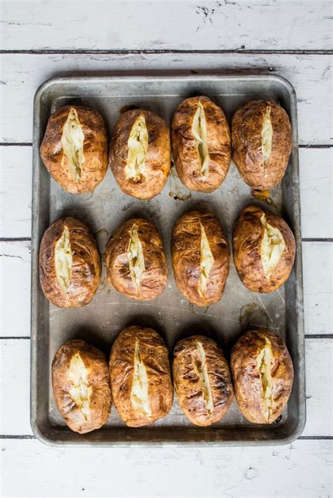 A baked potato, known in some parts of the united kingdom (though not generally scotland) as a jacket potato, is a preparation of potato. Baked Russet Potatoes Recipe #bakedrussetpotatoes # ...
