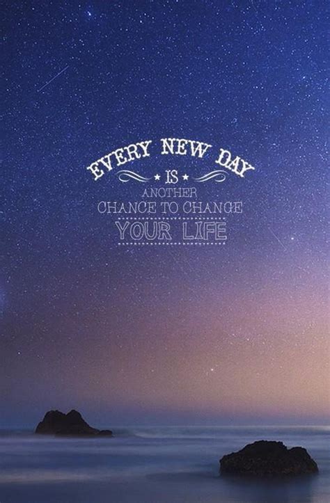 Full Of Stars Quote Sky Wallpaper Your Life To Change Every New