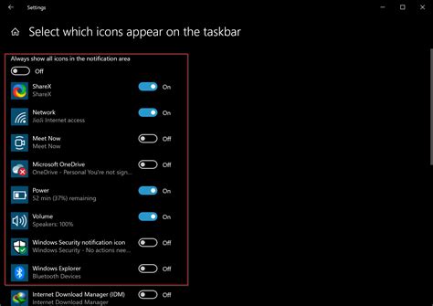 How To Show Hidden Icons On Taskbar In Windows Or Gear Up Windows