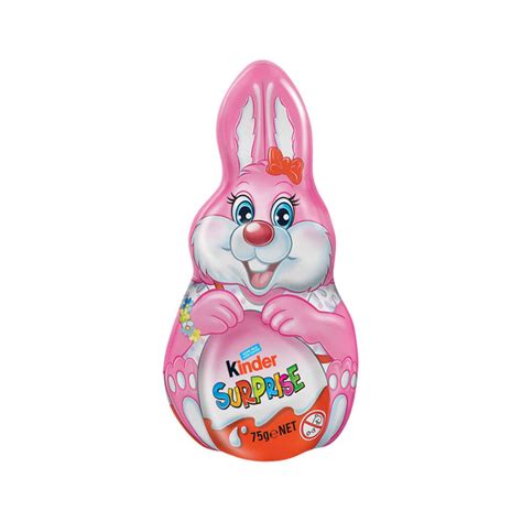 Buy Kinder Surprise Chocolate Easter Bunny Pink 75g Coles