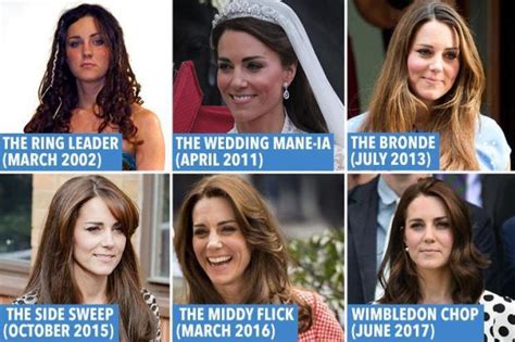 From Bouncy Blow Dries To Royal Up Dos We Chart Kate Middletons Ever