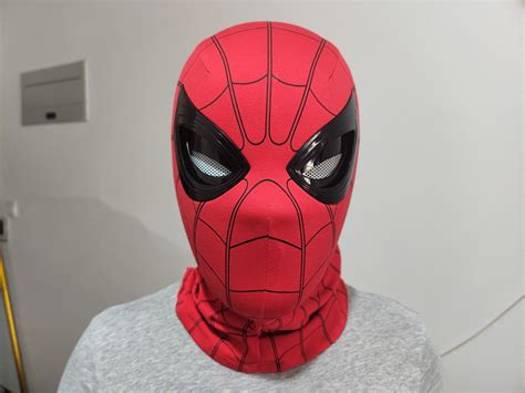 Spiderman Spiderman Mask Moveable Eyes Version T For Etsy