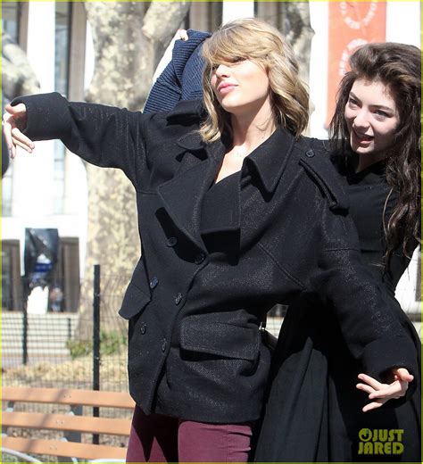 Taylor Swift And Lorde Are A Pair Of Super Silly Besties In Nyc Photo 3068865 Taylor Swift
