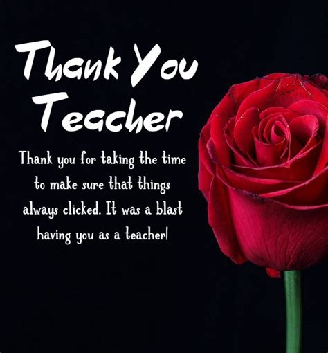 140 Thank You Teacher Messages And Quotes What To Say To A Teacher