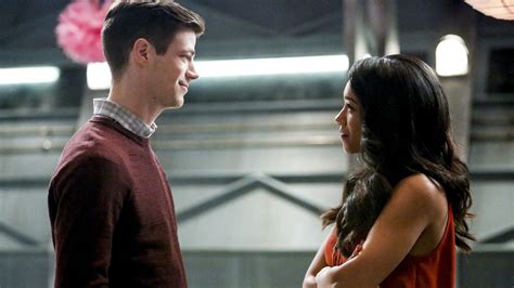 Exclusive The Flash S Grant Gustin Spills On Barry And Iris Big Romantic Milestone It S
