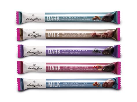 Anthon Berg - Sticks - Packaging Design on Behance | Chocolate packaging design, Packaging ...