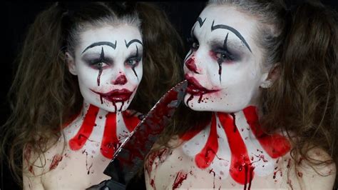 Aquacolor, supracolor, effets spéciaux, bodypainting. CLOWN MAKE UP HALLOWEEN 👻 - YouTube