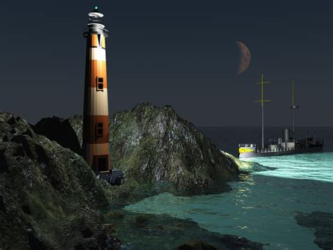 Although one of the two options with the kibri kit included an led beacon, chris our electronics guru elected to take on the challenge of making a proper animation. LIGHTHOUSE - 3D Model - ShareCG