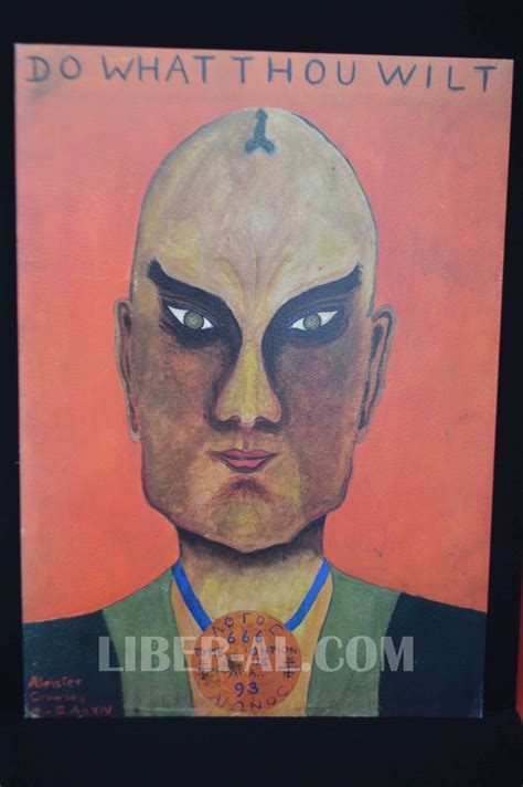Master Therion Aleister Crowley Self Portrait Limited Edition Fine