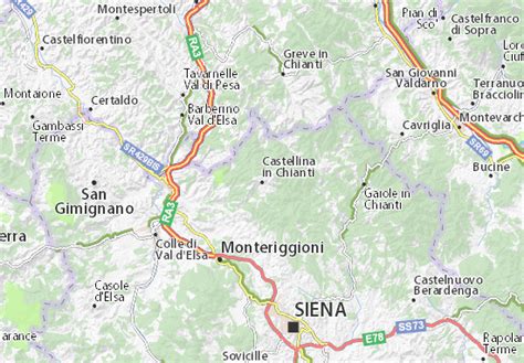 We did not find results for: Kaart MICHELIN Castellina in Chianti - plattegrond ...