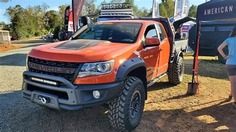 Aev Flatbed Chevy Colorado Zr2 Bison Truck At Overland Expo East 2019