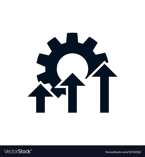 Improvement Icon Symbol Creative Sign From Vector Image