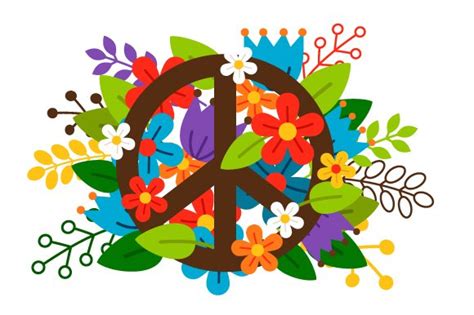 Maybe you would like to learn more about one of these? Peace Symbol with Flowers ~ Graphic Objects ~ Creative Market
