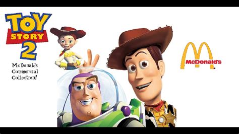 Toy Story 2 Mcdonalds Commercial Collection Youtube