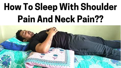 Shoulder Pain Best Sleeping Position In Shoulder Pain How To Sleep