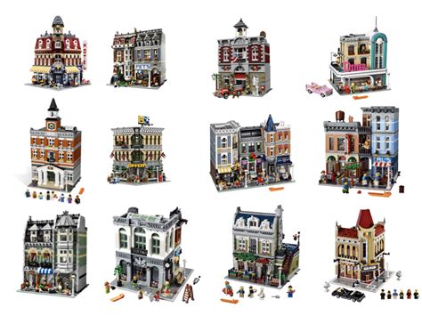 All The Lego Modular Buildings Ever Made Brick Land