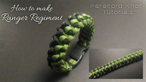 Check spelling or type a new query. WEAVING THE NEW RANGER REGIMENT SURVIVAL PARACORD BRACELET PARACORD KNOT TUTORIALS - YouTube