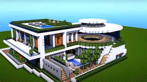 Modern Mansion Floor Plans Minecraft