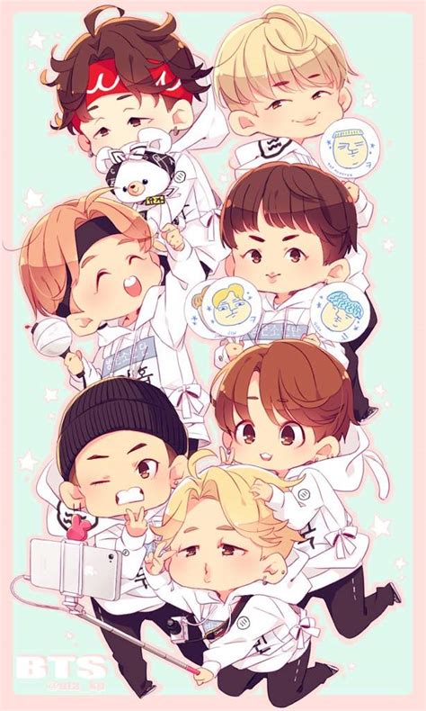 Bts anime drawings, cebu city. BTS | •K-Pop• Amino