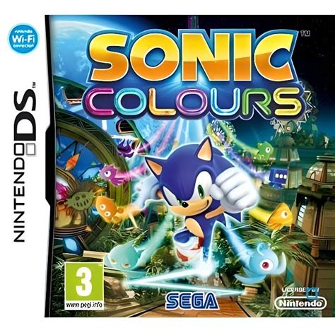 Sonic Colours Jeu Console Ds Cdiscount Jeux Vidéo