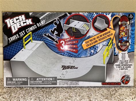 Tech Deck Triple Set Combo Ramp New In Box Ebay