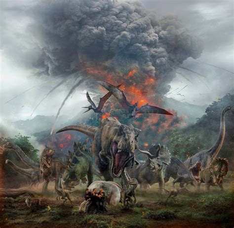 Jurassic World Fallen Kingdom Falling Kingdoms Dinosaur Art