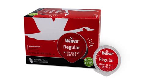 Wawa Regular Single Cup Coffee 12 33 Oz Cups Per Box