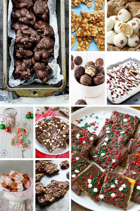 Here are all your favorite christmas candies, and maybe a few you haven't even thought of yet. 50 Irresistible Christmas Candy Recipes - Dinner at the Zoo