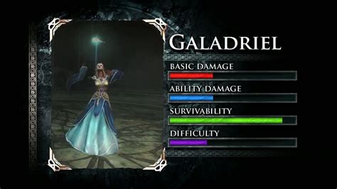 Video Guardians Of Middle Earth Galadriel Trailer Gamescz