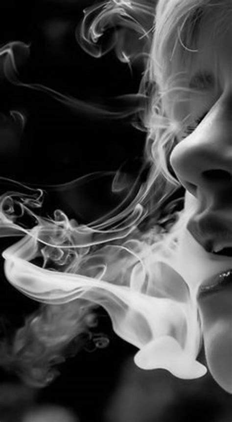 Black And White Smoking Girl Wallpapers Wallpaper Cave