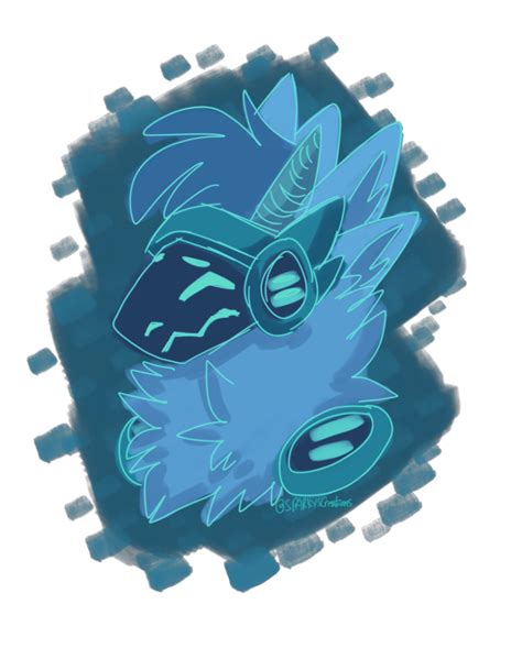 Protogen Adoptable Headshot 40 Points By Sparkyscreations On Deviantart