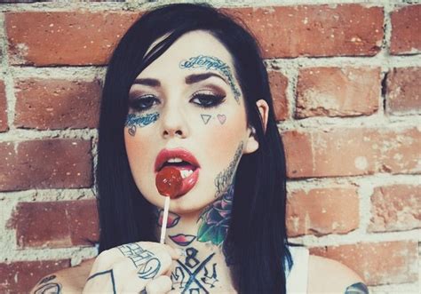 Tattoed Inked Girl Inked Magazine Girls Inked Girls Under Eye Tattoo