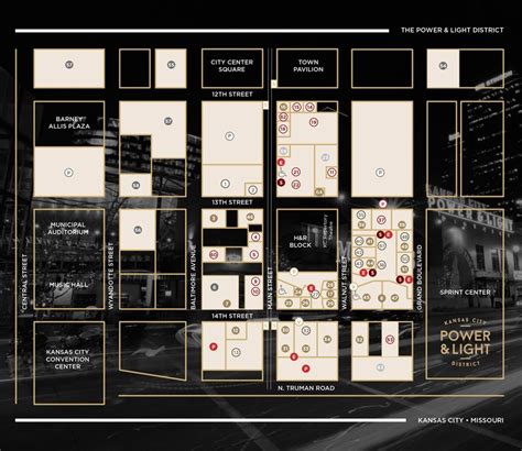 For example, fish lovers can chow down at some fun and quirky seafood restaurants. Power And Light District Map