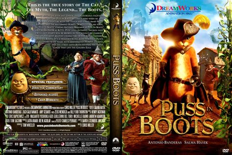 Puss In Boots Movie Dvd Custom Covers Puss In Boots Custom Dvd