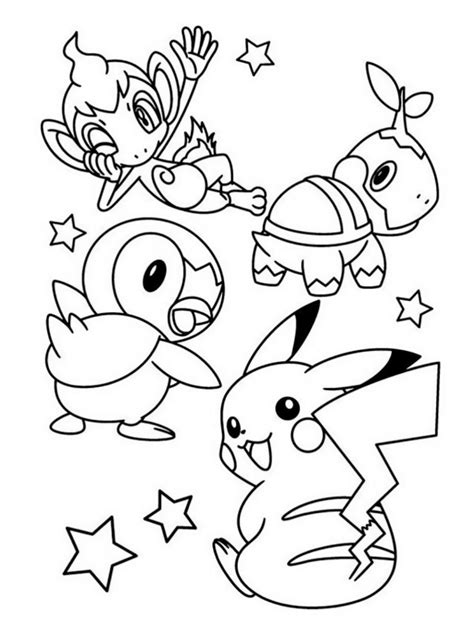 Pokemon Coloring Sheets Pikachu Coloring Page Cartoon Coloring Pages