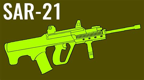 Sar 21 Comparison In 5 Different Games Youtube