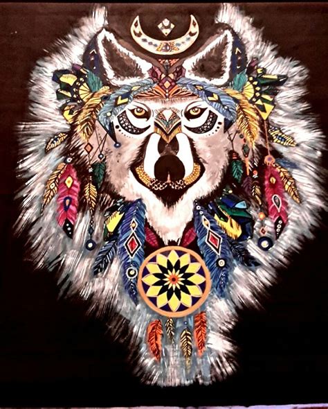 Akrilik Boyama Tablo Kurt Wolf Mandala Ev Dekorasyonu Hediyelik