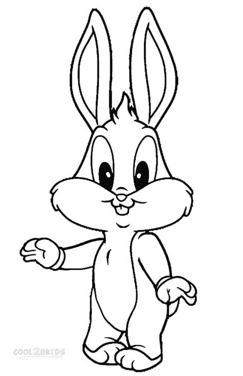 Free printable bugs bunny coloring pages for kids bugs bunny coloring page Printable Bugs Bunny Coloring Pages For Kids | Cool2bKids