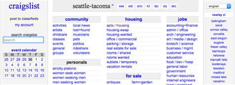 > community events for sale gigs housing jobs resumes services. Craigslist in tacoma washington. Craigslist in tacoma ...