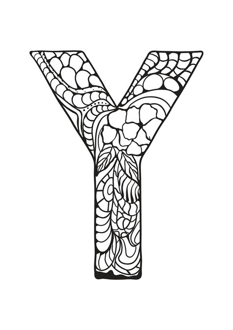 Alphabet lettre y  Coloriages alphabet et lettres