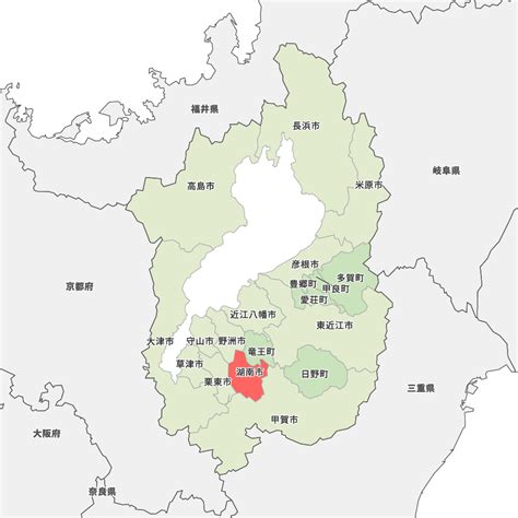 滋賀県湖南市の地図 Map It マップイット