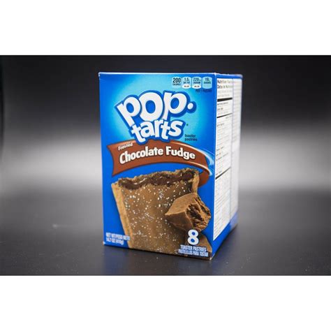 pop tarts frosted chocolate fudge 8 pack 384g usa