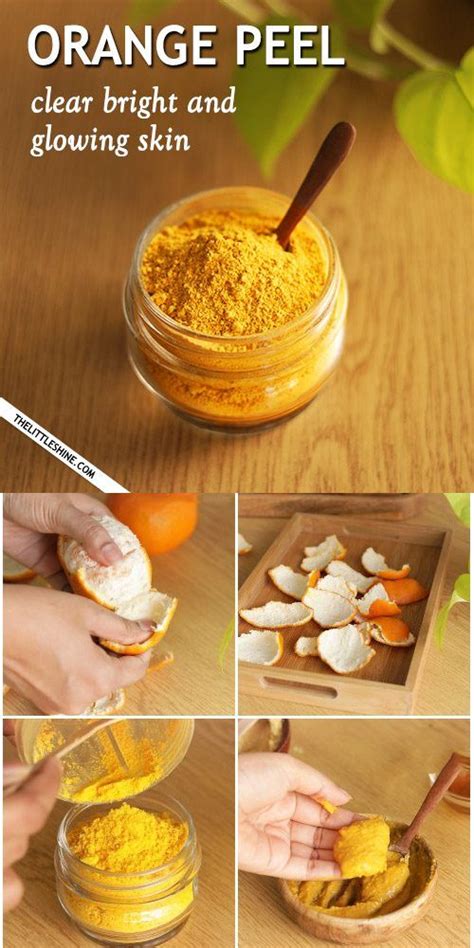 Skin Brightening With Orange Peel Orange Peel Benefits Orange Peels