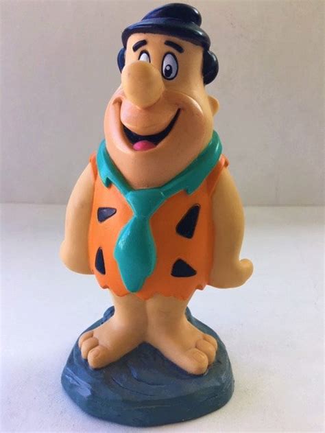 Vintage 1994 Fred Flintstone Plastic Toy Figure Hanna Etsy