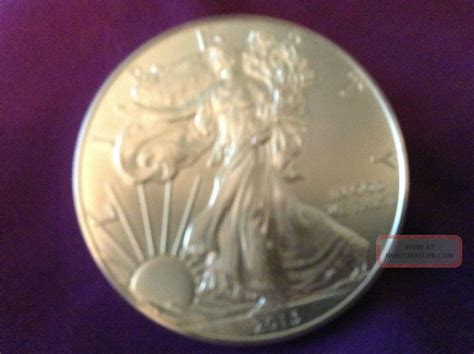 2013 1 Oz American Silver Eagle Coin 999 Fine Silver E10