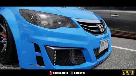 Honda Civic Fd Body Kit Custom Modified At Race Day Thailand 2017 Youtube
