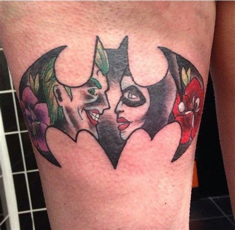 Batman Joker Harley Quinn Tattoo