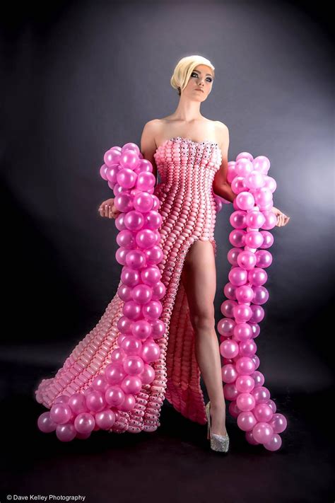 Funny And Strange Balloon Costumes Bemethis Balloon Dress Dresses Balloons